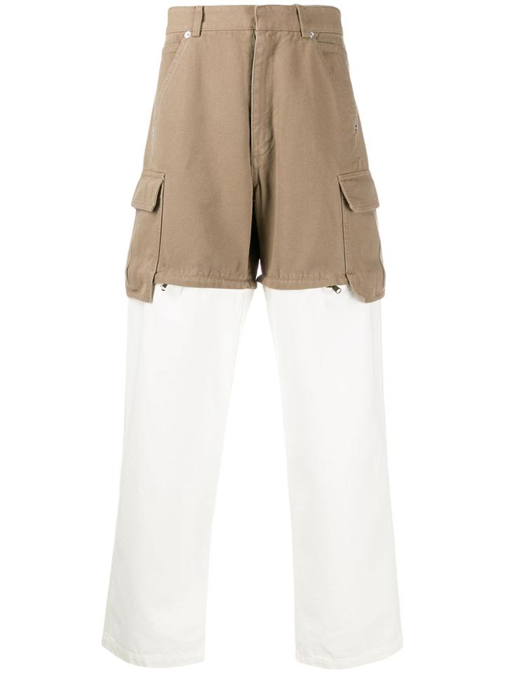 Jacquemus Le Pantalon Pêche Trousers - Neutrals