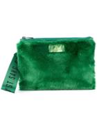 Unreal Fur Moishe Hip Bag - Green