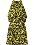 Calvin Klein 205w39nyc Floral Print Dress - Yellow