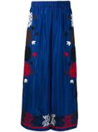 P.a.r.o.s.h. Embroidered Trousers - Blue