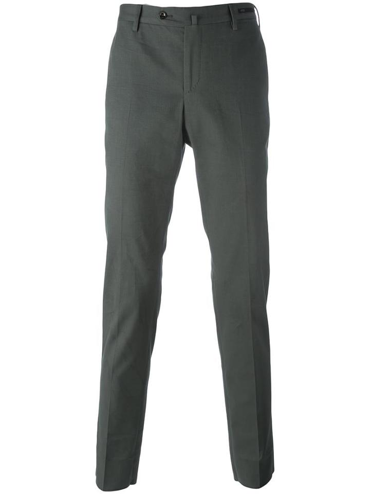 Pt01 Skinny Trousers, Men's, Size: 54, Grey, Cotton/spandex/elastane/virgin Wool