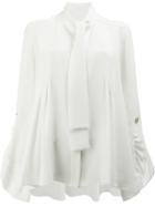 Peter Pilotto Pussy Bow Blouse - White