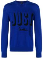 Just Cavalli Logo Sweater - Blue
