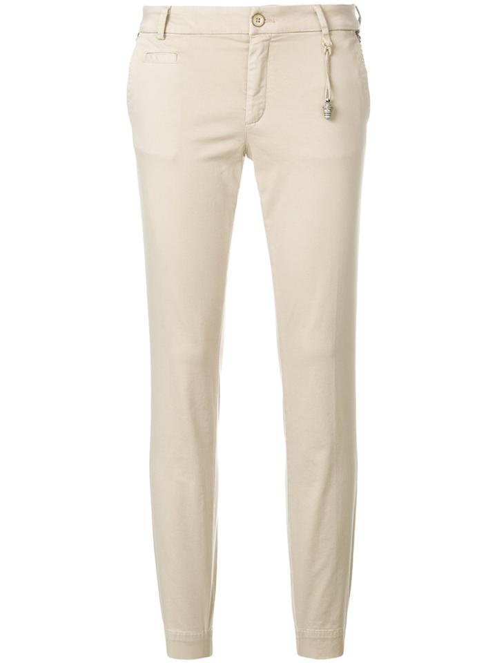 Mason Embellished Chinos - Nude & Neutrals