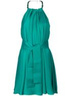 Pinko Flared Dress - Green