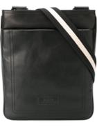 Bally 'terino' Shoulder Bag, Men's, Black, Calf Leather/leather