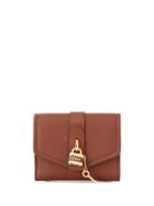 Chloé Small Aby Tri-fold Wallet - Brown