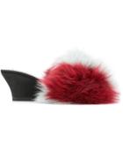 Tu Es Mon Trésor Fur Heel Mules - Blue