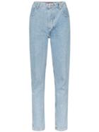 Eckhaus Latta Straight-leg Jeans - Blue