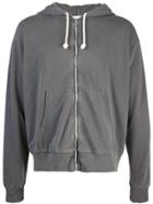 John Elliott Zipped Up Hoodie - Grey
