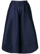 Pleats Please By Issey Miyake Wide-leg Pleated Trousers - Blue