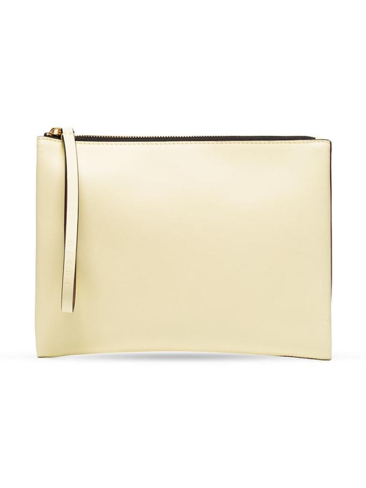 Marni Marn Mul Lthr Handle Pch - Red