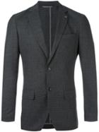 Michael Kors Two Button Blazer, Men's, Size: 46, Grey, Polyacrylic/spandex/elastane/viscose