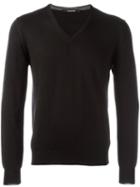 Tagliatore 'mick' Jumper, Men's, Size: 52, Brown, Virgin Wool