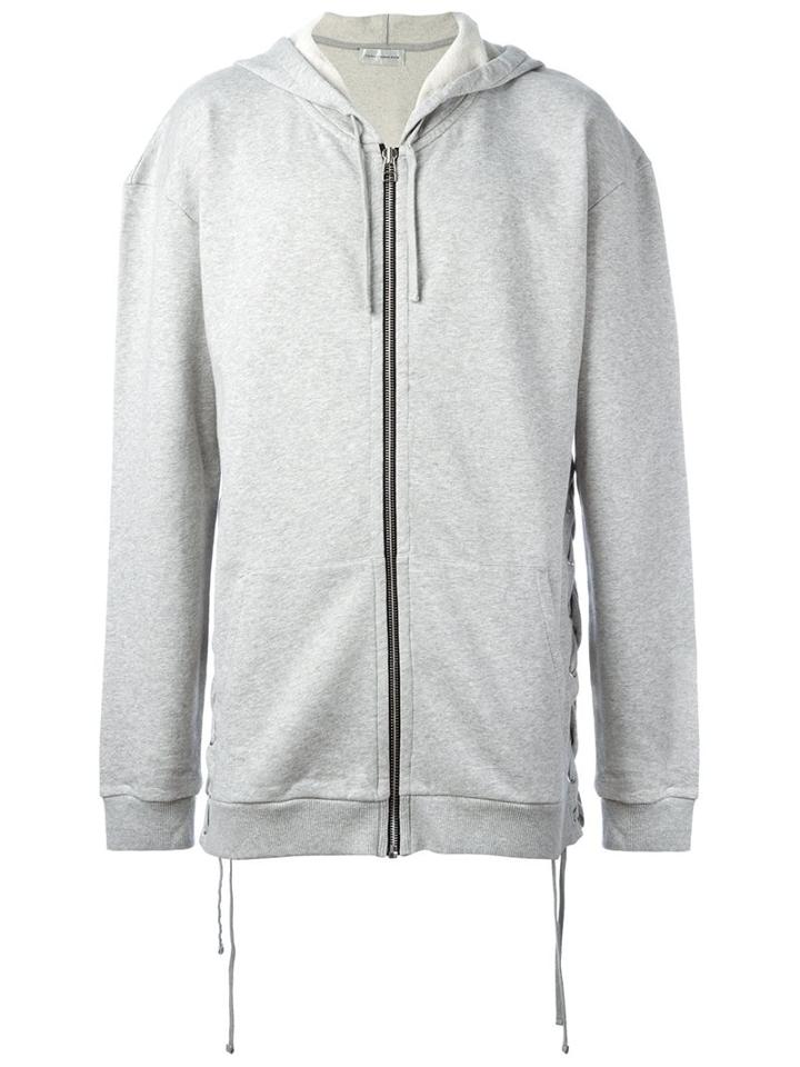 Faith Connexion Zipped Hoodie, Men's, Size: Xs, Grey, Cotton