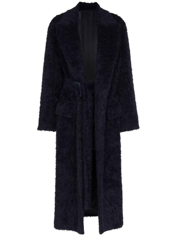 Joseph Paddington Belted Coat - Blue