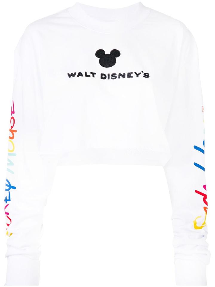 Gcds Walt Disney Sweatshirt - White