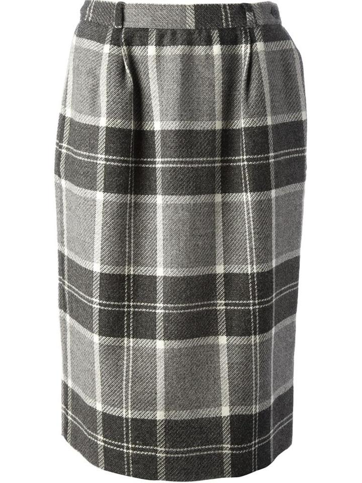 Valentino Vintage Tartan Skirt