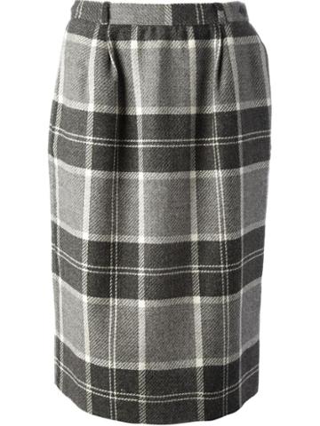 Valentino Vintage Tartan Skirt