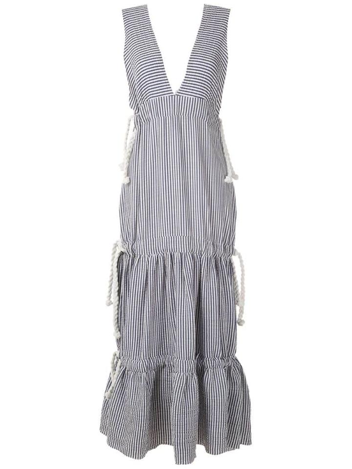 Clube Bossa Vestido Longo Bourgen - Blue