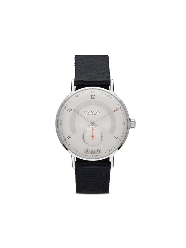 Nomos Autobahn Neomatik Date 41mm - White, Silver-plated