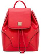Mcm Stud Embellished Backpack