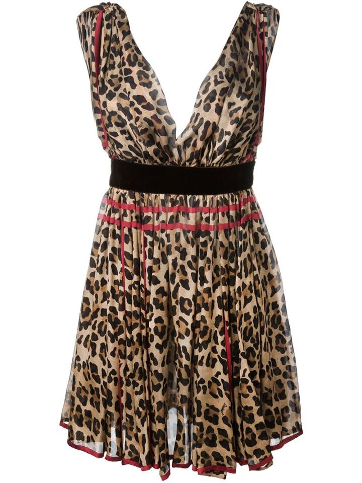 Dsquared2 Leopard Print Dress