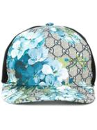 Gucci Gg Blooms Baseball Cap, Men's, Size: Xs, Black, Viscose/cotton/polyamide