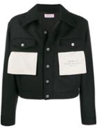 Palm Angels Sensitive Content Shirt Jacket - Black