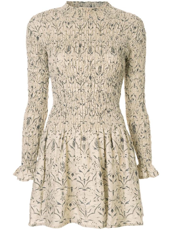 Sir. Sachi Ruched Mini Dress - Brown