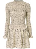 Sir. Sachi Ruched Mini Dress - Brown