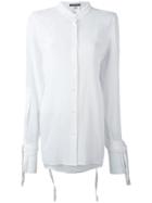Ann Demeulemeester Lace-up Sleeves Shirt - White
