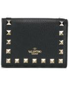 Valentino Valentino Garavani Compact Rockstud Wallet - Black