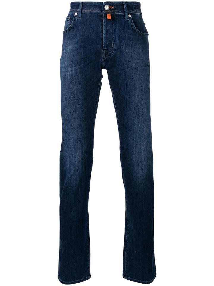 Jacob Cohen Classic Jeans, Men's, Size: 30, Blue, Cotton/spandex/elastane