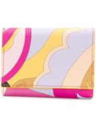 Emilio Pucci Pink Acapulco Print Tri-fold Wallet
