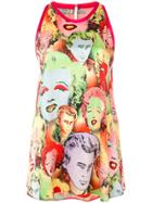Versace Vintage Marilyn Monroe Printed Tank - Multicolour