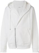 Helmut Lang Half Zip Hoodie - White