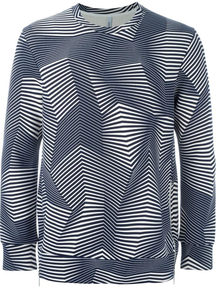 Neil Barrett Mix Stripe Sweatshirt