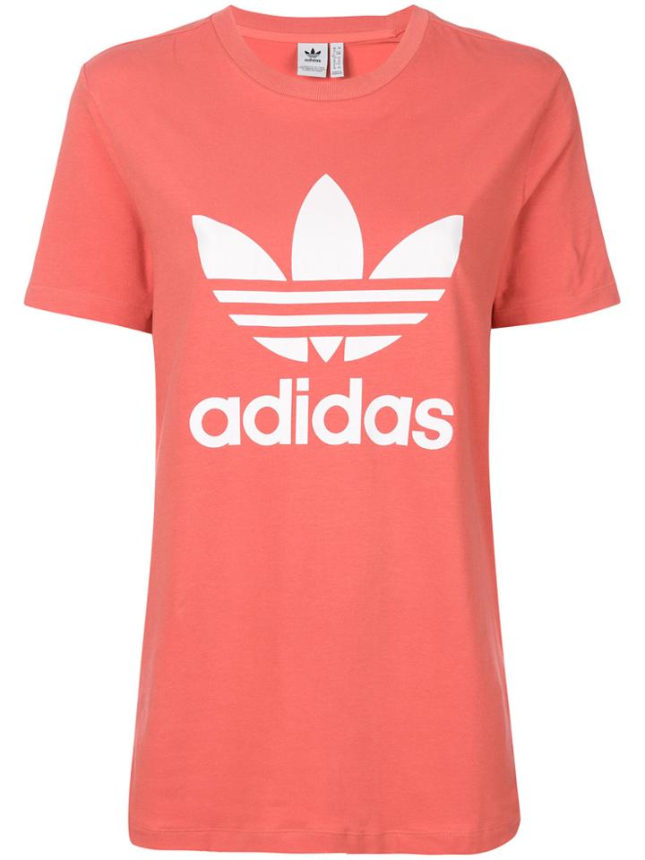 Adidas Trefoil T-shirt - Yellow & Orange