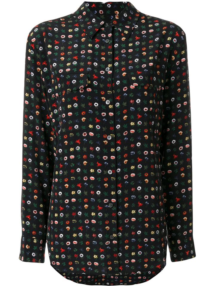 Equipment Classic Embroidered Shirt - Multicolour
