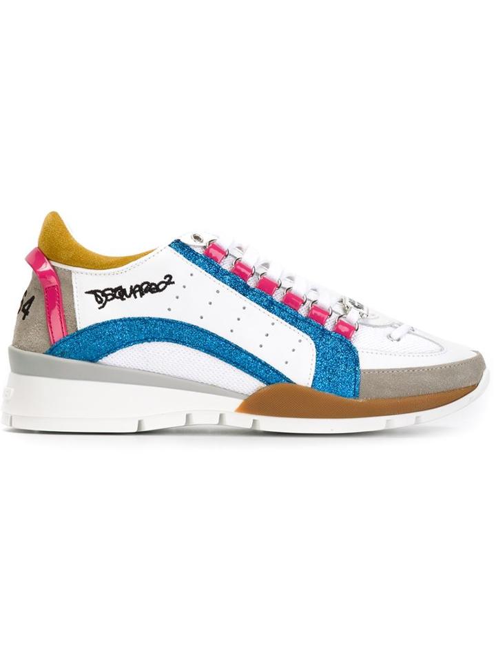 Dsquared2 Glitter Stripes Sneakers