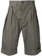 Wooster + Lardini - Pleated Shorts - Men - Cotton - 48, Nude/neutrals, Cotton