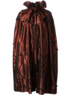 Guy Laroche Vintage Embroidered Cape