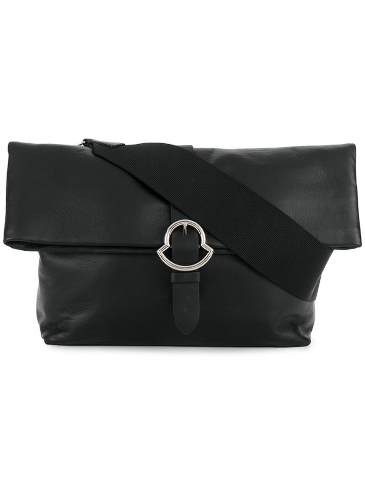 Moncler Foldover Clutch - Black