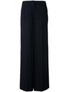 Theory 'ryeridge' Classic Trousers, Women's, Size: Xxs, Blue, Silk