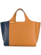Victoria Beckham Bicolour Tote - Brown