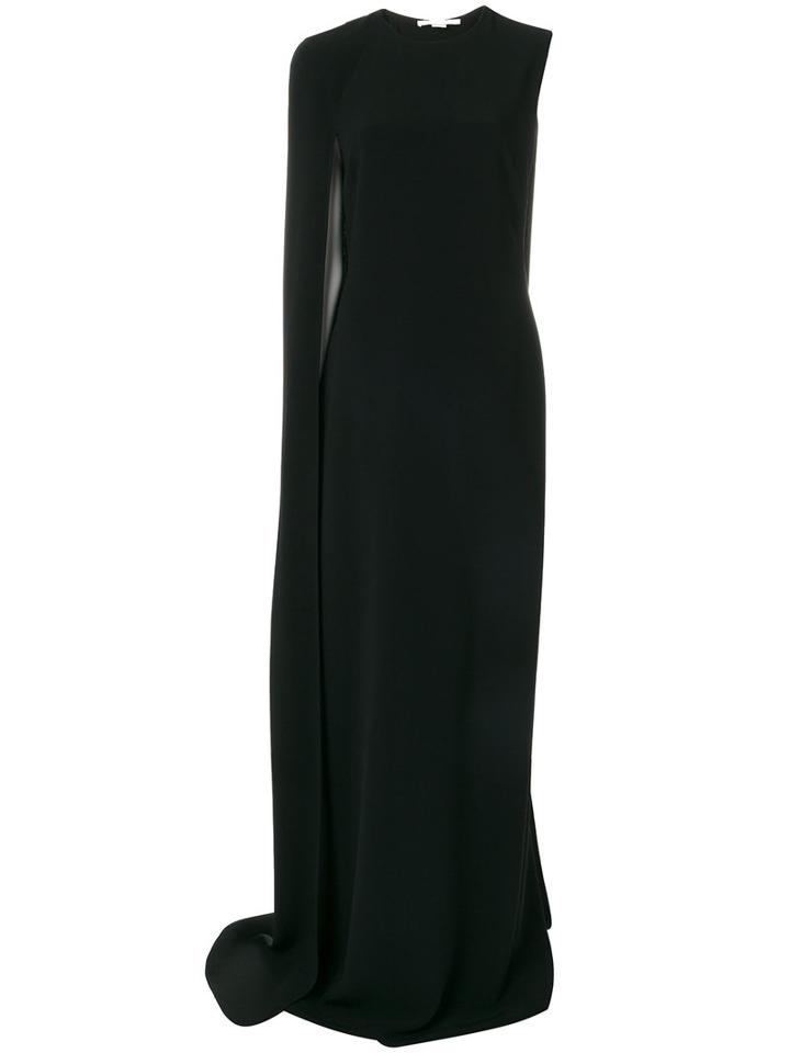 Stella Mccartney - Mirabelle Gown - Women - Silk/spandex/elastane/acetate/viscose - 40, Black, Silk/spandex/elastane/acetate/viscose