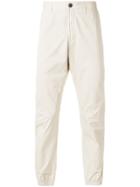 Stone Island Ribbed Cuff Tapered Trousers - Nude & Neutrals
