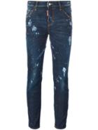 Dsquared2 Cool Girl Jeans, Size: 38, Blue, Cotton/spandex/elastane/polyester