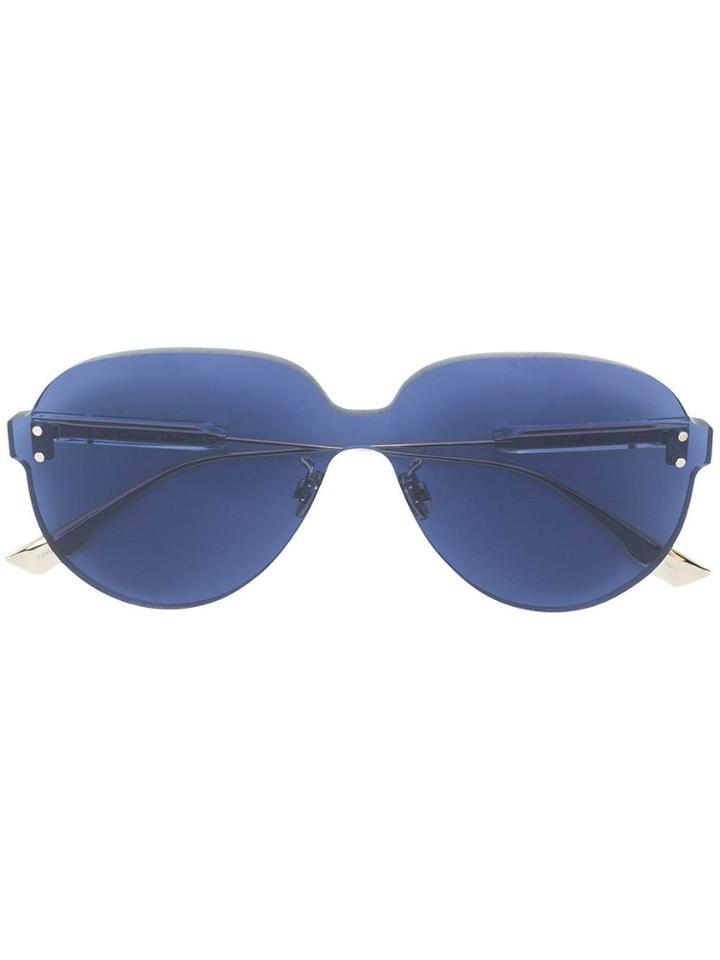 Dior Eyewear Colorquake2 Tinted Sunglasses - Blue